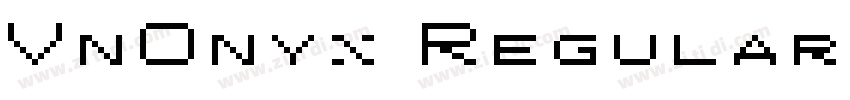VnOnyx Regular字体转换